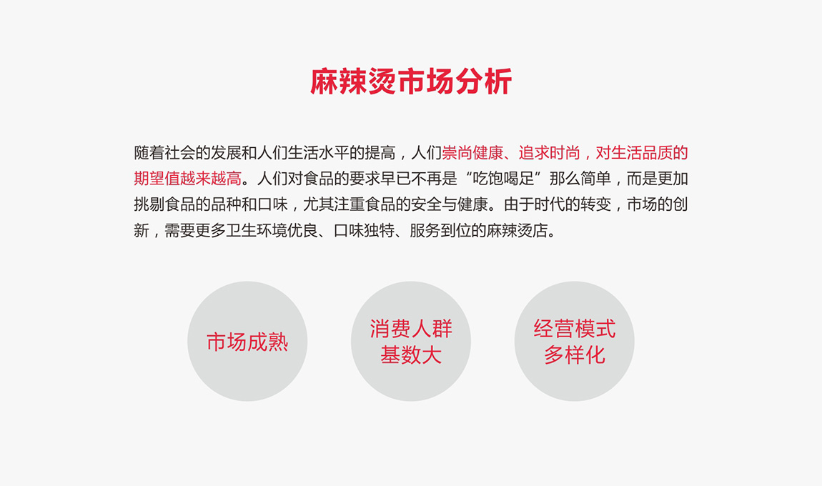 策划设计前麻辣烫市场分析 策划设计前麻辣烫市场分析