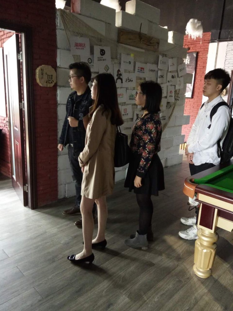 东莞市餐饮行业协会工作人员交流