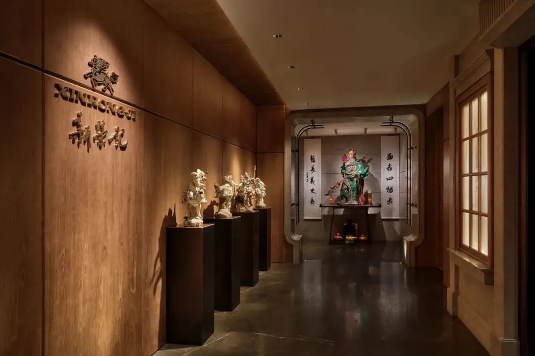 上海新荣记餐厅空间设计 上海新荣记餐厅空间设计