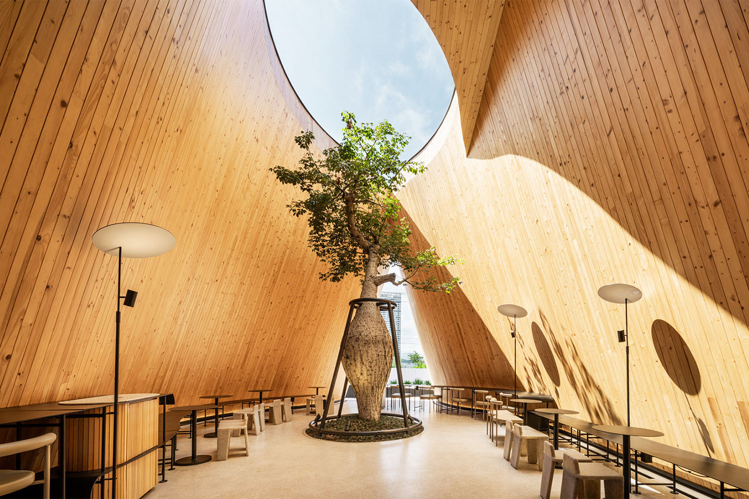 泰国·Harudot By Nana，咖啡烘焙店，深圳餐饮品牌空间设计